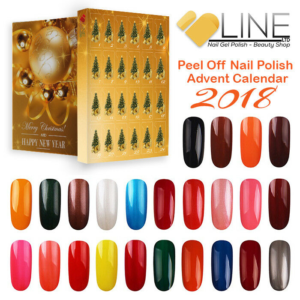 Адвент-календарь VB™ Line 24 Peel Off Nail Polish - Countdown to Merry Christmas!