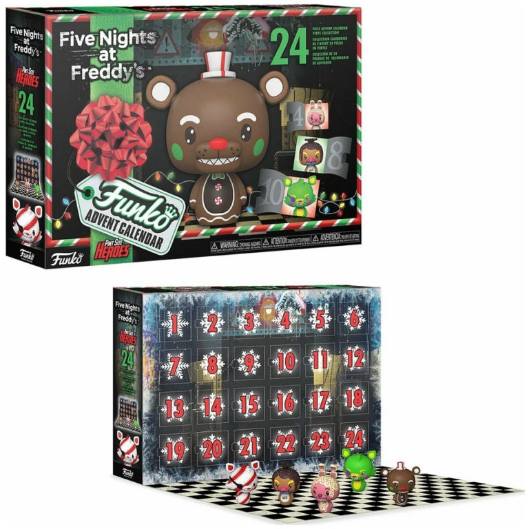 Funko Advent Calendar FNAF Blacklight 58458 купить со скидкой